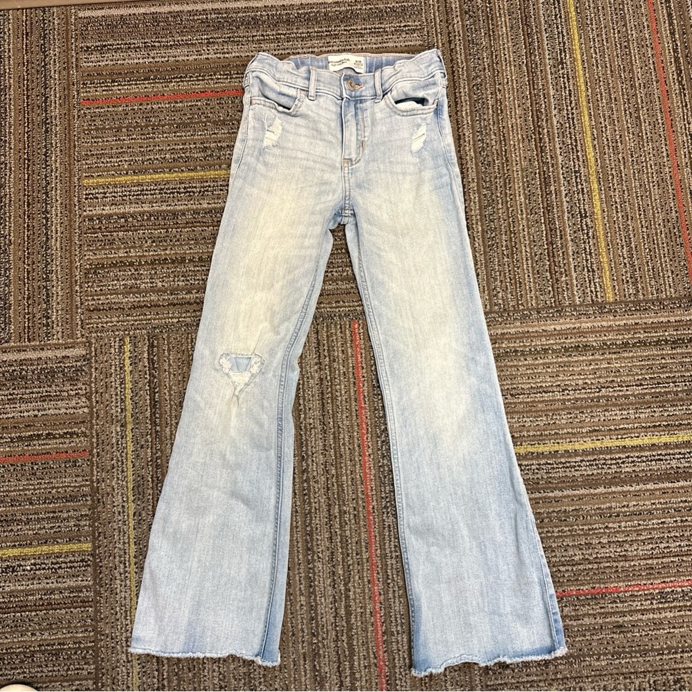 Abercrombie Kids Blue Flared Jeans